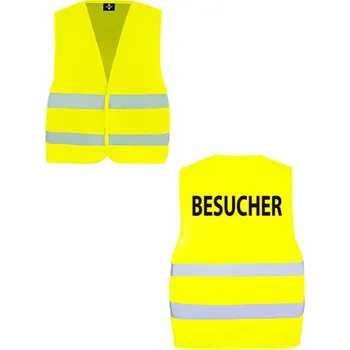 Korntex Passau Besucher Unisex reflexní vesta KX010B Signal Yellow 3XL/4XL