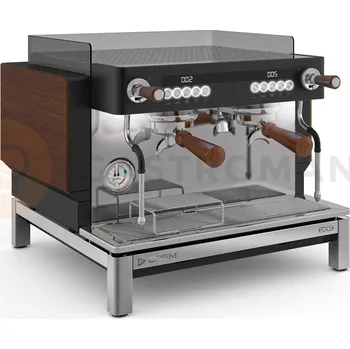 Vybavení pro přežití Kávovar 2-pákový, černý, 6 l, 2,8 kW, 575x575x465 mm | CREM, Premium Version EX3 Mini 2GR B Premium