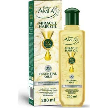 Pleťový olej Dabur Amla Miracle Olej na Vlasy 200ml