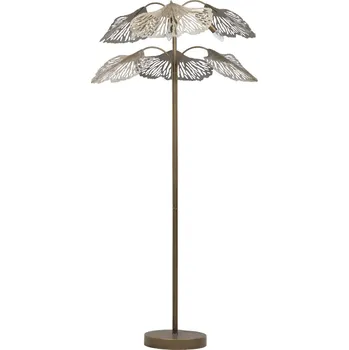 Stojací lampa Luxusní stojací lampa Golden Leaves 166cm