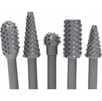 Fréza Stopkové frézy do kovu a dřeva, sada 5 ks, Kraft&Dele KD11216