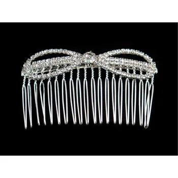 Ozdoba do vlasů Kovový hřebínek do vlasů Barva: stříbrná