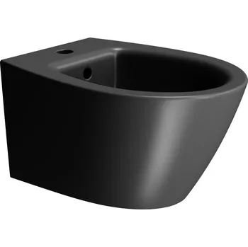 Bidet GSI MODO bidet závěsný, 37x52cm, černá mat