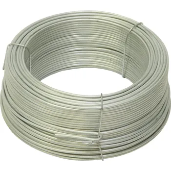 Příslušenství pro plot TOPTRADE drát vázací, pozinkovaný, O 1,8 mm / 50 m (TOPTRADE drát vázací, pozinkovaný, O 1,8 mm / 50 m)