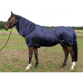 Deka pro koně Ekzémová deka Strong Navy 85-165cm (165 cm)