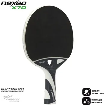 Pingpongová pálka Pálka na stolní tenis Cornilleau Nexeo X 70 šedá