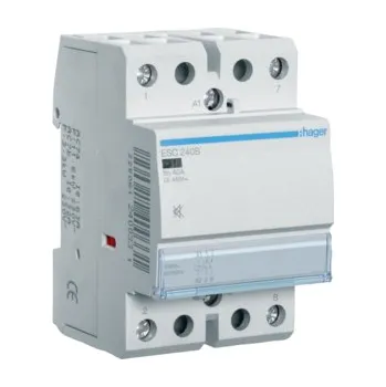 Stykač HAGER Stykač ESC240S 40A se sníž. hlučností ESC240S