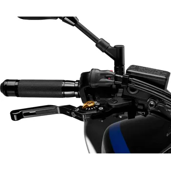 Páčka brzdy bez adaptéru puig 3.0 14nno rozšiřitelná skládací černá/zlatá 140.14nno