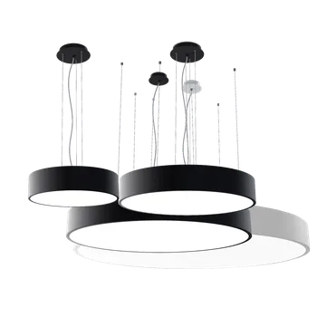 LED2 závěsné svítidlo MONO PZ Barva: Bílá, Ovládání: TRIAC, Model | Příkon | Velikost | Chromatičnost: 100 | 153W | Ø 1000 x H 100 mm | 2CCT 3000K/4000K