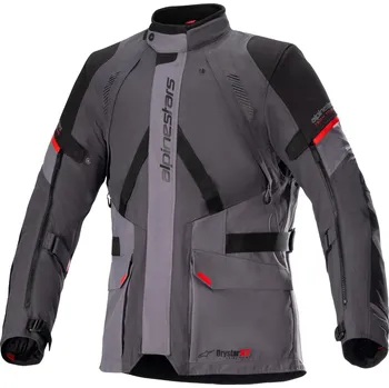 Moto bunda Bunda monteira drystar xf, alpinestars (tmavě šedá/černá/červená, vel. m)