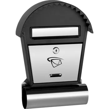 Poštovní schránka Poštovní schránka domeček LUX14 - černo-bílá