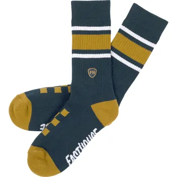 Fasthouse Venice Sock Navy Gold Velikost: 39-42