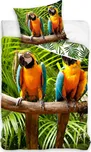 TipTrade Bavlněné povlečení papoušci…