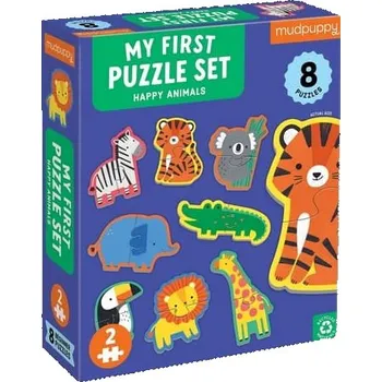 Puzzle Mudpuppy Puzzle Moje první puzzle Veselá zvířátka