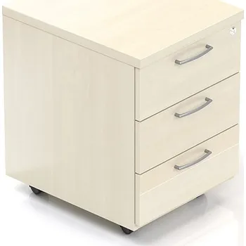 Zásuvkový kontejner Kontejner Visio 52 x 43 cm - 3 zásuvky, javor