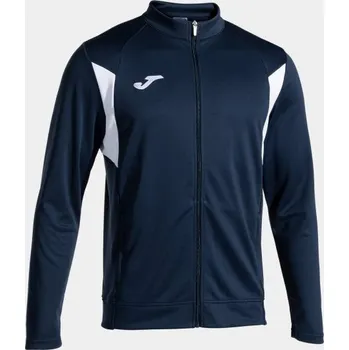Pánská/Chlapecká sportovní mikina JOMA CHAQUETA WINNER III MARINO BLANCO Velikost: M, Barva: NAVY-WHITE