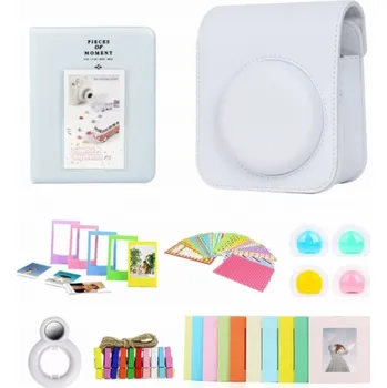 Analogový fotoaparát LoveInstant Set 8v1 Příslušenství pro Fujifilm Instax Mini 12 / White