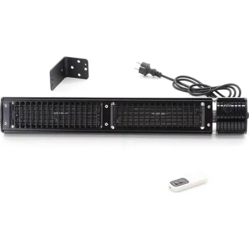 Topidlo Infrazářič Tonali, černá