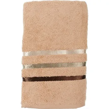 Ručník Bavlněný ručník Cotton Candy - Tribal béžový Béžová