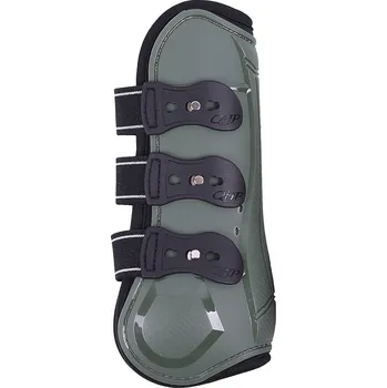 Koňské kamaše Chrániče QHP Champion Olive green - přední vel. full