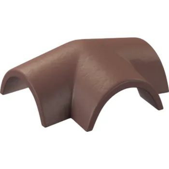 betonová krytina KM BETA Hřebenáč křížový T elegant hnědá