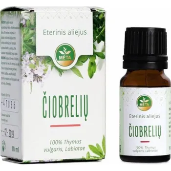 Vonný olej Tymiánový esenciální olej META, 10 ml