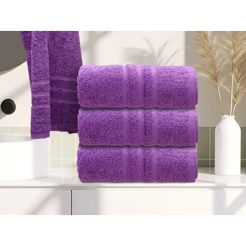 Ručník Ručník Comfort 50 x 100 cm fialový, 100% bavlna