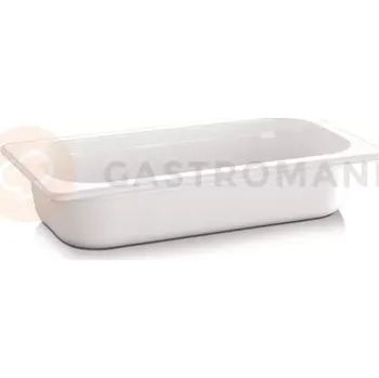 Servírovací stolek Nádoba GN 1/3 k servírování, bílá, 100 mm | APS, Friendly