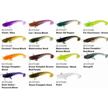 Umělá nástraha FISHUP Dipované umělé nástrahy Catfish 75mm / 8ks PEARL