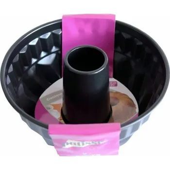 Forma na pečení PATISSE CLASSIQUE 22 cm - ocelová forma na bábovku s nepřilnavým povrchem, antracitová