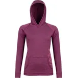 Dámská mikina High Point Moa Merino Lady Hoody magenta S