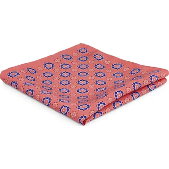 Látkový kapesník Květinový kapesníček do saka v korálové barvě - Tailor Toki