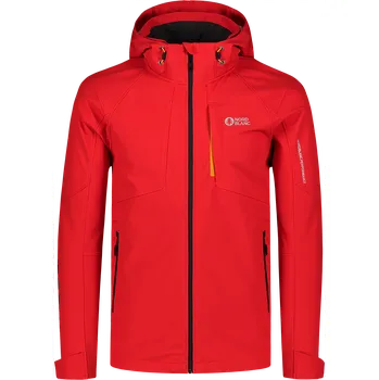 Pánská softshellová bunda Pánská softshellová bunda NORDBLANC LORD NBSSM8007 ČERVENÁ XXXL