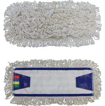 mop Mop se záložkami Standard, 40 cm - bavlna, bílá
