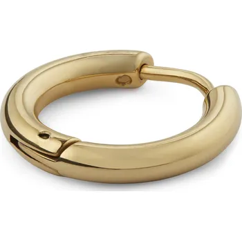 Náušnice Kruhová náušnice zlaté barvy - Lucleon