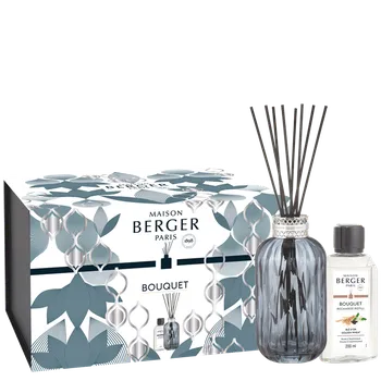 Aroma difuzér MAISON BERGER PARIS Maison Berger – Vonný difuzér Quintessence s vůní Golden Wheat, Modrý, 200 ml