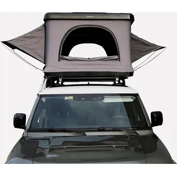 Stan Střešní stan Themis PopUp pevný skořepinový stan 140cm černošedý ABS offroad horntools cestovní stan