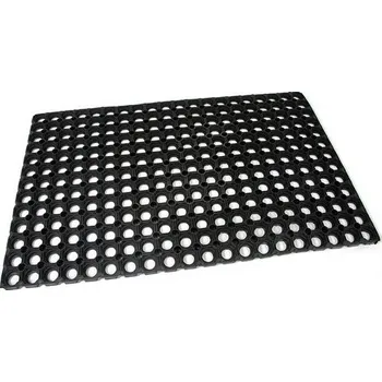 Rohožka Gumová čisticí rohož Honeycomb 50 x 80 x 2,2 cm, černá