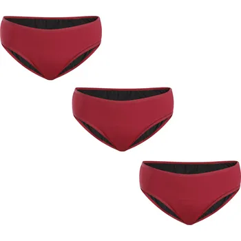 Menstruační kalhotky 3PACK Menstruační kalhotky Meracus Timeless Burgundy Plus (MEMS106) XS Možnost vrácení zboží ZDARMA do 120 dnů!