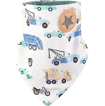 Nákrčník Little Angel Šátek na krk podšitý Outlast® - sv.mentol auta/tm.lišejník Velikost: UNI