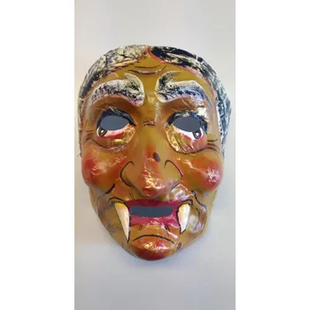 Karnevalová maska Maska papírová - čarodějnice