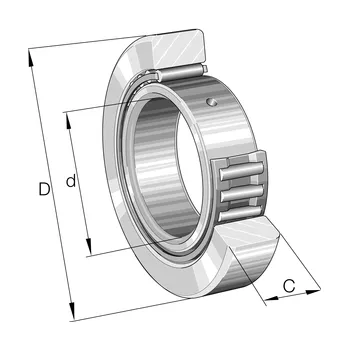 STO 45 INA Opěrná kladka