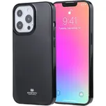 Goospery lesklý kryt z měkkého plastu pro iPhone 13 Pro - černý
