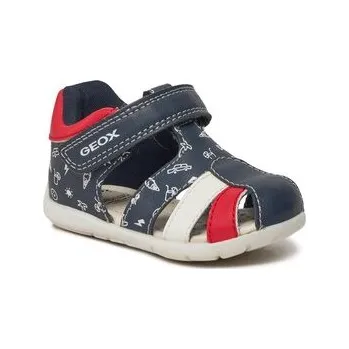 Dámské sandále Sandály Geox B Elthan Boy B451PC 000BC C0735 Tmavomodrá 18