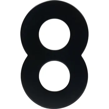 Domovní číslo Domovní číslo 8", RN.95L, černá"