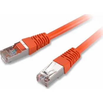 Síťový kabel Equip Patchcord S/FTP, Cat6A, 3m, Orange (605672)