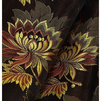 HEDVA ČESKÝ BROKÁT Ondrin 160 krojový brokát MALÝ KVĚT černá | 557