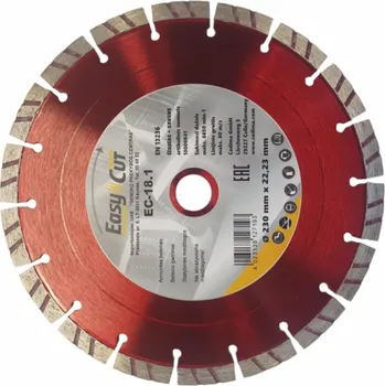 Řezný kotouč Diamantový řezný kotouč Cedima EC-18,1 125x22,23x1,9mm