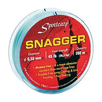 Sportcarp odhozový vlasec Snagger 100 m Varianta: ø 0,50 mm 45 lb 20,5 kg