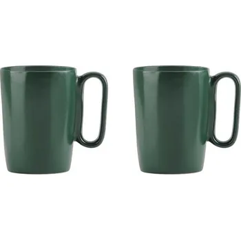 Stolování Vialli Design Hrnek keramický, 250 ml, 2 ks, zelený_FUORI 30039